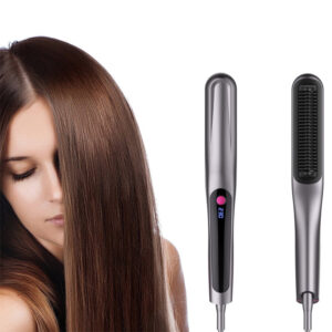 Fast Heating Hair Straightener Brush