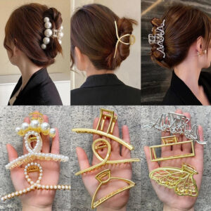 Pearl Hair Claw Set